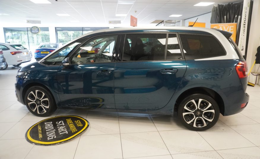 2020 CITROEN GRAND C4 SPACE TOURER 1.5 BlueHDi FEEL PLUS –AUTOMATIC — BLACK LEATHER — 7 SEATER