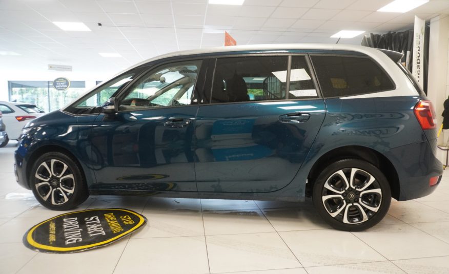 2020 CITROEN GRAND C4 SPACE TOURER 1.5 BlueHDi FEEL PLUS –AUTOMATIC — BLACK LEATHER — 7 SEATER