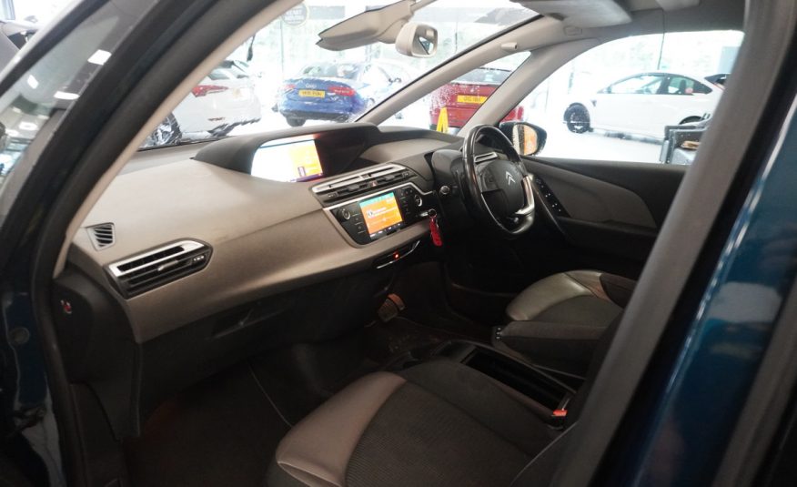 2020 CITROEN GRAND C4 SPACE TOURER 1.5 BlueHDi FEEL PLUS –AUTOMATIC — BLACK LEATHER — 7 SEATER