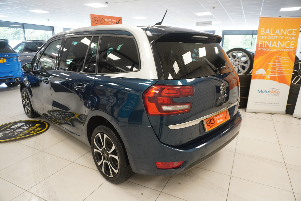 2020 CITROEN GRAND C4 SPACE TOURER 1.5 BlueHDi FEEL PLUS –AUTOMATIC — BLACK LEATHER — 7 SEATER