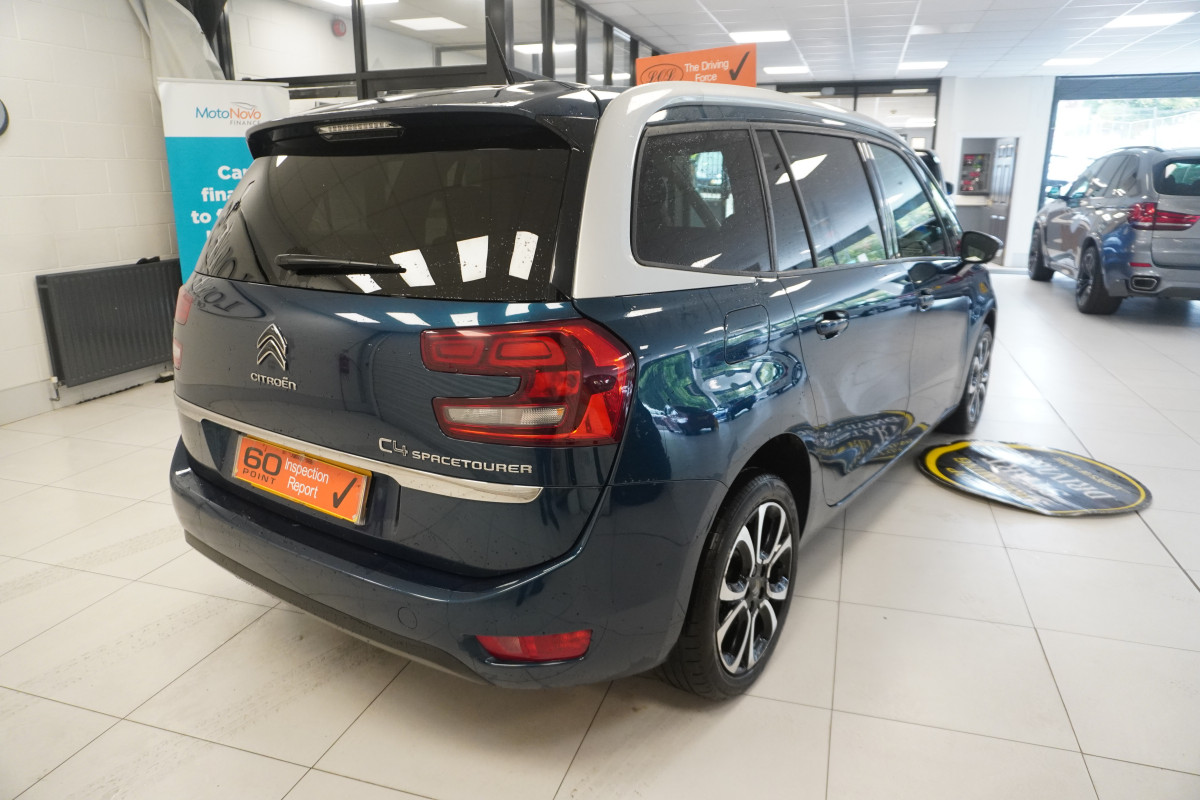 2020 CITROEN GRAND C4 SPACE TOURER 1.5 BlueHDi FEEL PLUS –AUTOMATIC — BLACK LEATHER — 7 SEATER