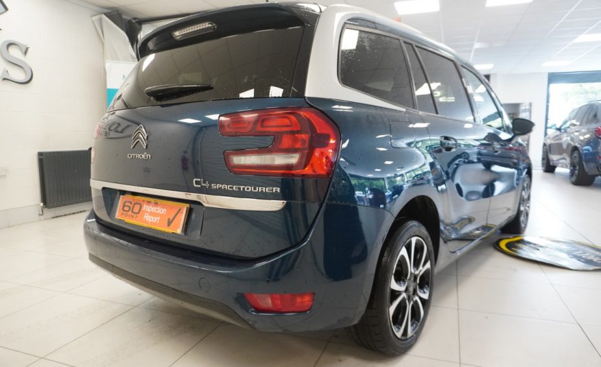 2020 CITROEN GRAND C4 SPACE TOURER 1.5 BlueHDi FEEL PLUS –AUTOMATIC — BLACK LEATHER — 7 SEATER
