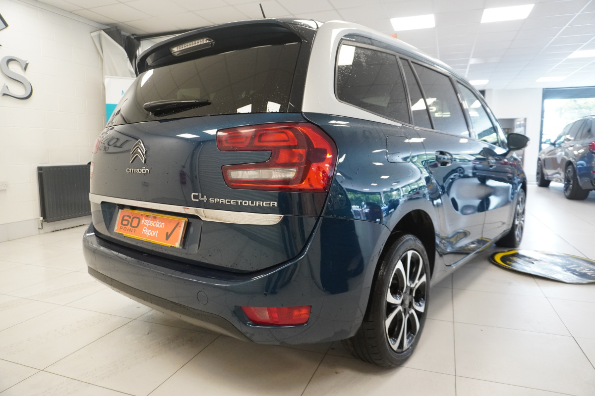 2020 CITROEN GRAND C4 SPACE TOURER 1.5 BlueHDi FEEL PLUS –AUTOMATIC — BLACK LEATHER — 7 SEATER