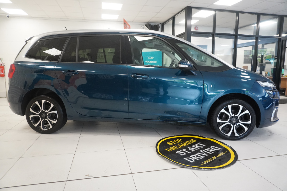 2020 CITROEN GRAND C4 SPACE TOURER 1.5 BlueHDi FEEL PLUS –AUTOMATIC — BLACK LEATHER — 7 SEATER