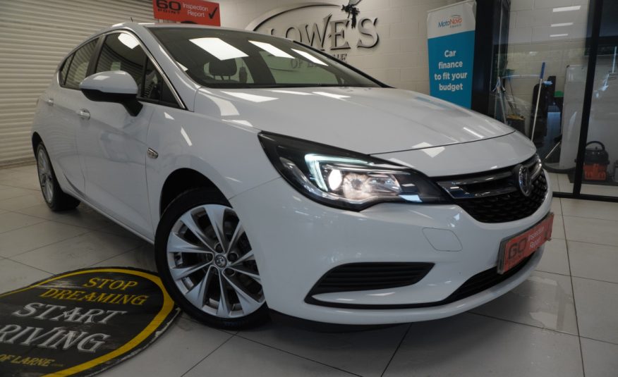 2016 VAUXHALL ASTRA 1.6CDTi DESIGN (NEW MODEL) ONLY £20 ROAD TAX