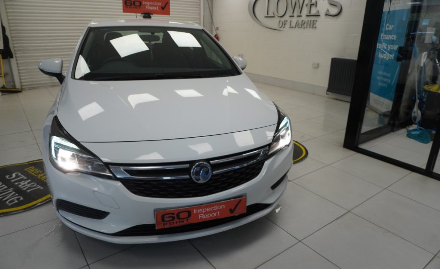 2016 VAUXHALL ASTRA 1.6CDTi DESIGN (NEW MODEL) ONLY £20 ROAD TAX