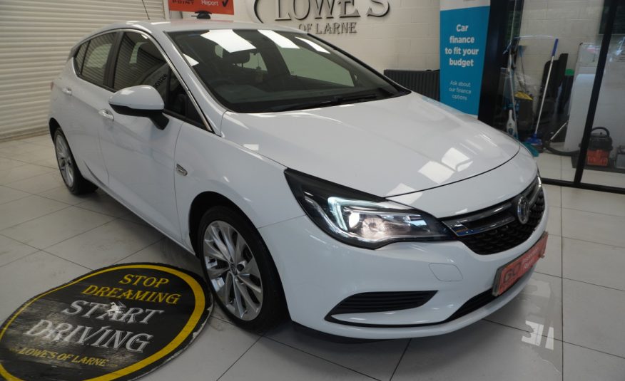 2016 VAUXHALL ASTRA 1.6CDTi DESIGN (NEW MODEL) ONLY £20 ROAD TAX