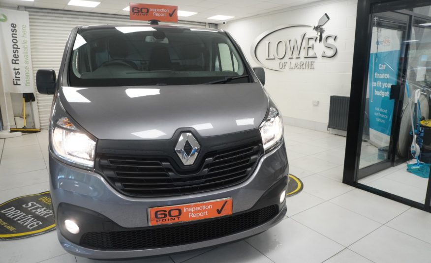 2019 RENAULT TRAFIC 1.6 DCi SL27 BUSINESS EDITION PLUS — ONLY 77K — STUNNING CONDITION — NO VAT
