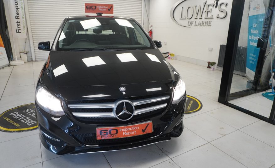 2017 MERCEDES B200D SPORT EXECUTIVE AUTOMATIC — BALCK LEATHER, SAT NAV