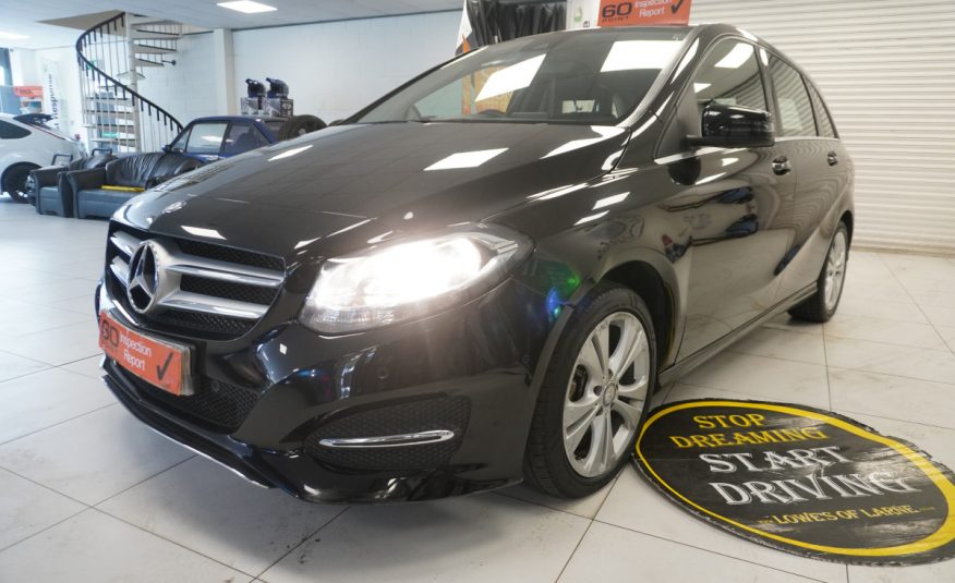 2017 MERCEDES B200D SPORT EXECUTIVE AUTOMATIC — BALCK LEATHER, SAT NAV