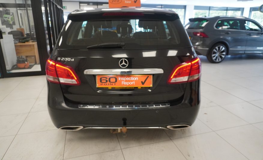 2017 MERCEDES B200D SPORT EXECUTIVE AUTOMATIC — BALCK LEATHER, SAT NAV
