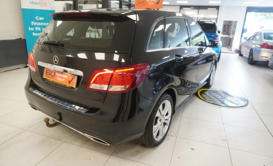 2017 MERCEDES B200D SPORT EXECUTIVE AUTOMATIC — BALCK LEATHER, SAT NAV