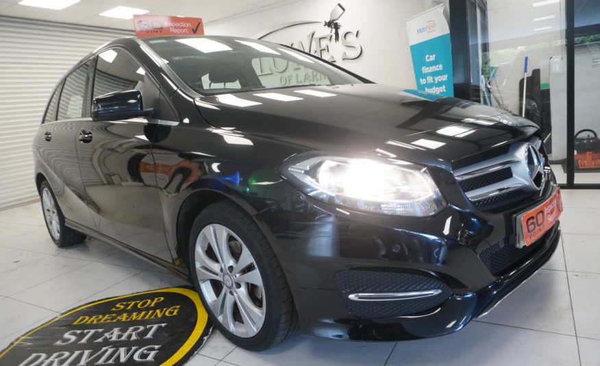 2017 MERCEDES B200D SPORT EXECUTIVE AUTOMATIC — BALCK LEATHER, SAT NAV