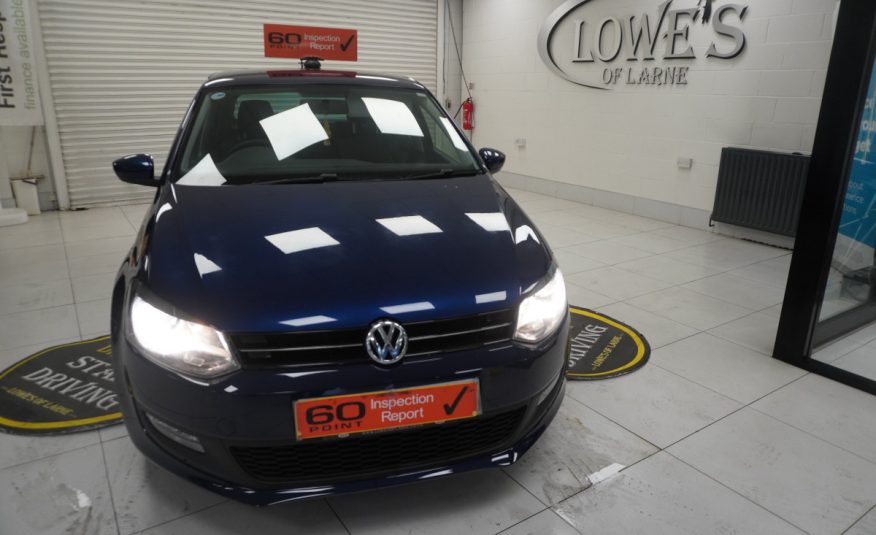 2013 (MARCH) VW POLO 1.2 MATCH EDITION — GREAT FIRST CAR LOW INSURANCE