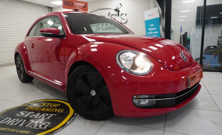 2015 (JULY) VW BEETLE 2.0 TDi BMT DESIGN ONLY 75K — STUNNING CAR