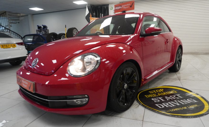 2015 (JULY) VW BEETLE 2.0 TDi BMT DESIGN ONLY 75K — STUNNING CAR