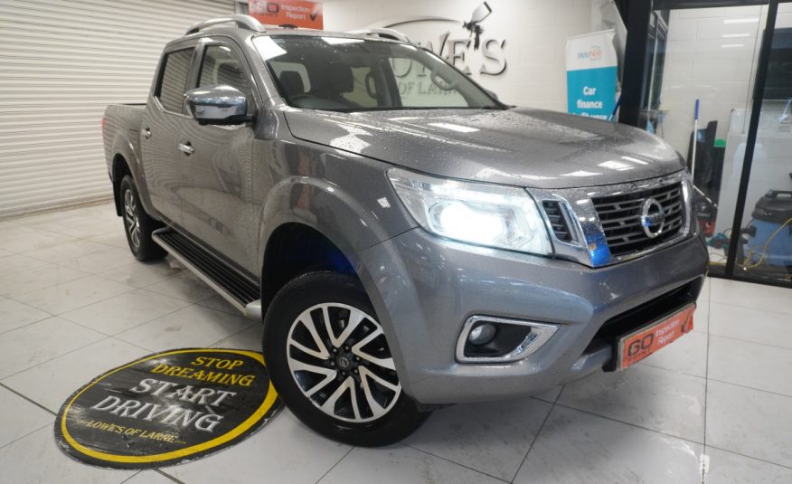 2019 NISSAN NAVARA 2.3 DCi TEKNA AUTOMATIC, LEATHER, SAT NAV, SUNROOF, ***NO VAT***