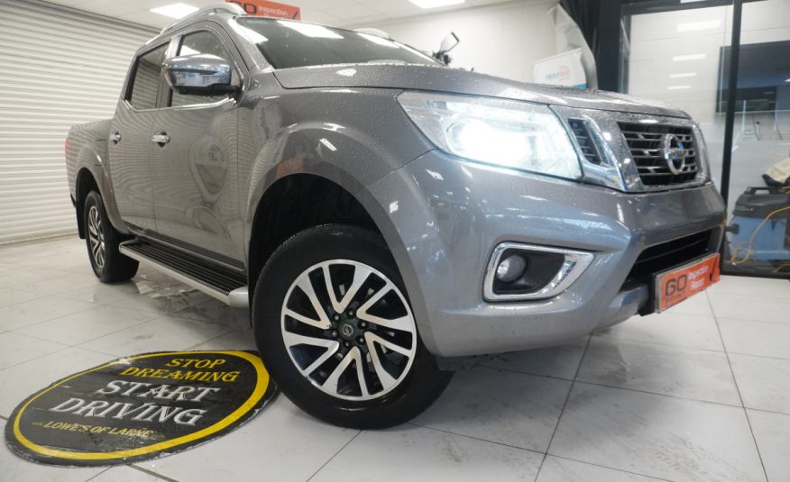 2019 NISSAN NAVARA 2.3 DCi TEKNA AUTOMATIC, LEATHER, SAT NAV, SUNROOF, ***NO VAT***