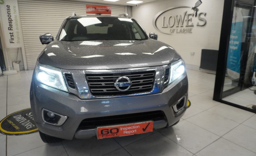 2019 NISSAN NAVARA 2.3 DCi TEKNA AUTOMATIC, LEATHER, SAT NAV, SUNROOF, ***NO VAT***