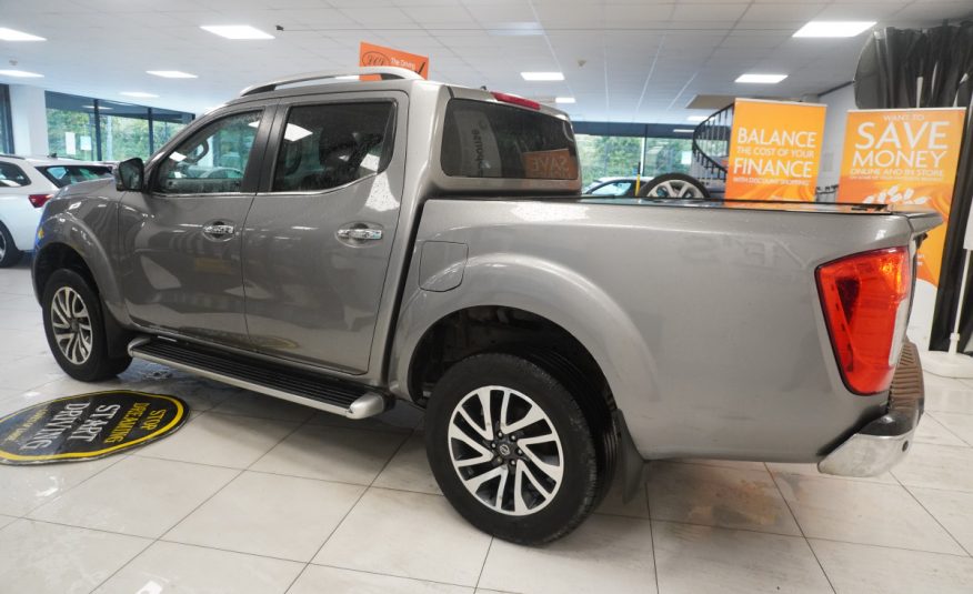2019 NISSAN NAVARA 2.3 DCi TEKNA AUTOMATIC, LEATHER, SAT NAV, SUNROOF, ***NO VAT***