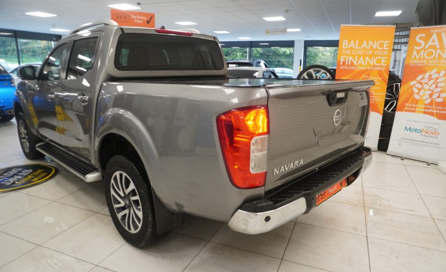 2019 NISSAN NAVARA 2.3 DCi TEKNA AUTOMATIC, LEATHER, SAT NAV, SUNROOF, ***NO VAT***
