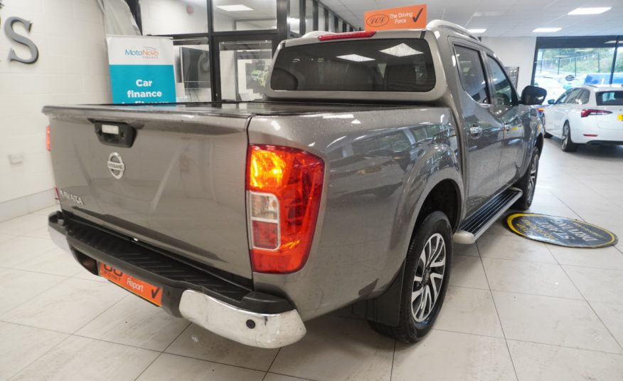 2019 NISSAN NAVARA 2.3 DCi TEKNA AUTOMATIC, LEATHER, SAT NAV, SUNROOF, ***NO VAT***