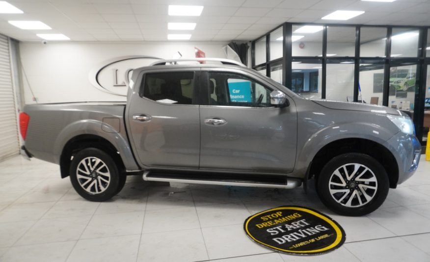 2019 NISSAN NAVARA 2.3 DCi TEKNA AUTOMATIC, LEATHER, SAT NAV, SUNROOF, ***NO VAT***