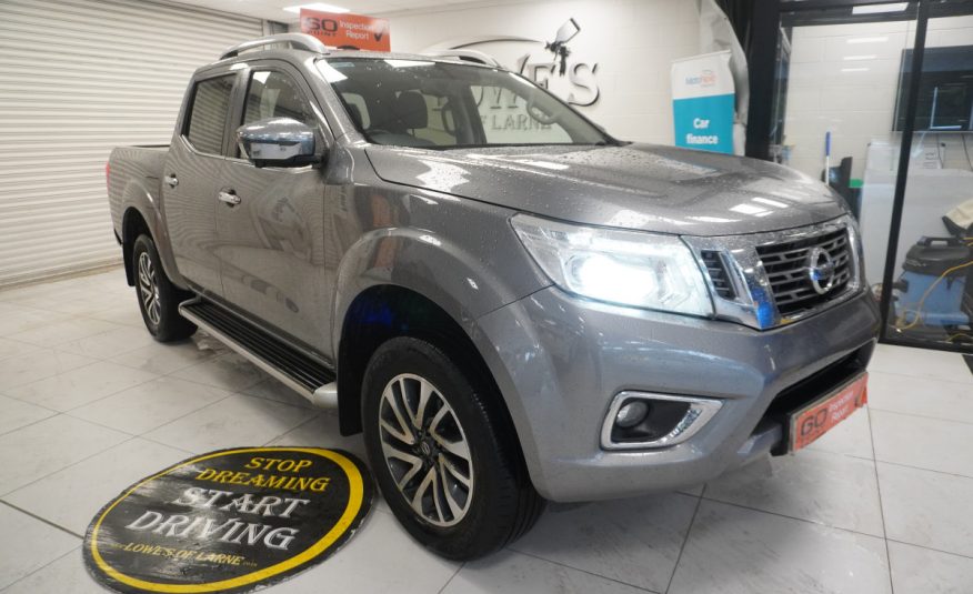 2019 NISSAN NAVARA 2.3 DCi TEKNA AUTOMATIC, LEATHER, SAT NAV, SUNROOF, ***NO VAT***