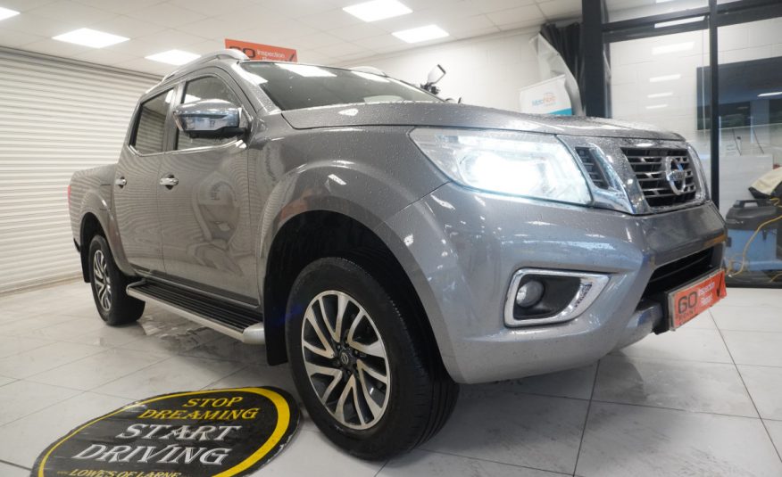 2019 NISSAN NAVARA 2.3 DCi TEKNA AUTOMATIC, LEATHER, SAT NAV, SUNROOF, ***NO VAT***