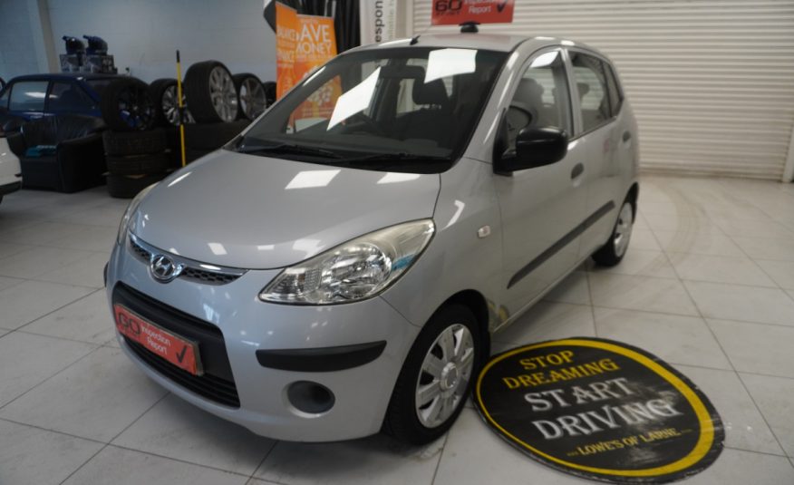 2010 (MAR) HYUNDAI i10 1.2 CLASSIC 5 DOOR with ONLY 49K — GREAT FIRST CAR LOW INSURANCE — ONLY £35 TAX