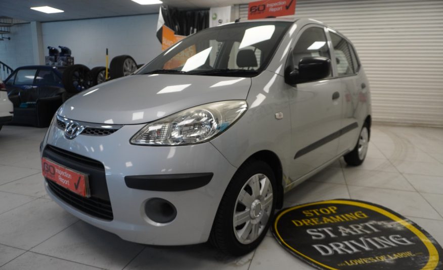 2010 (MAR) HYUNDAI i10 1.2 CLASSIC 5 DOOR with ONLY 49K — GREAT FIRST CAR LOW INSURANCE — ONLY £35 TAX