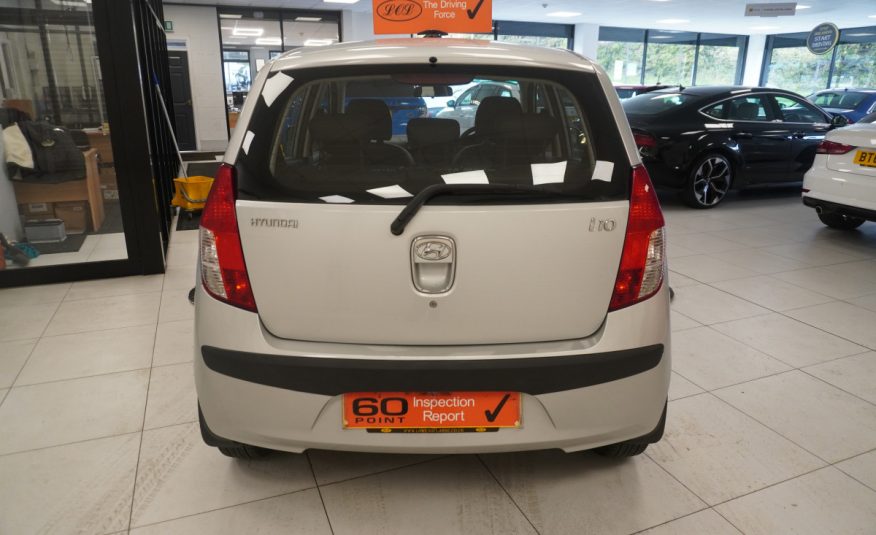2010 (MAR) HYUNDAI i10 1.2 CLASSIC 5 DOOR with ONLY 49K — GREAT FIRST CAR LOW INSURANCE — ONLY £35 TAX