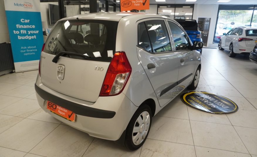 2010 (MAR) HYUNDAI i10 1.2 CLASSIC 5 DOOR with ONLY 49K — GREAT FIRST CAR LOW INSURANCE — ONLY £35 TAX