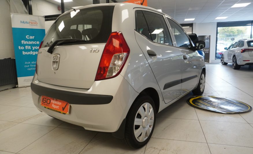 2010 (MAR) HYUNDAI i10 1.2 CLASSIC 5 DOOR with ONLY 49K — GREAT FIRST CAR LOW INSURANCE — ONLY £35 TAX