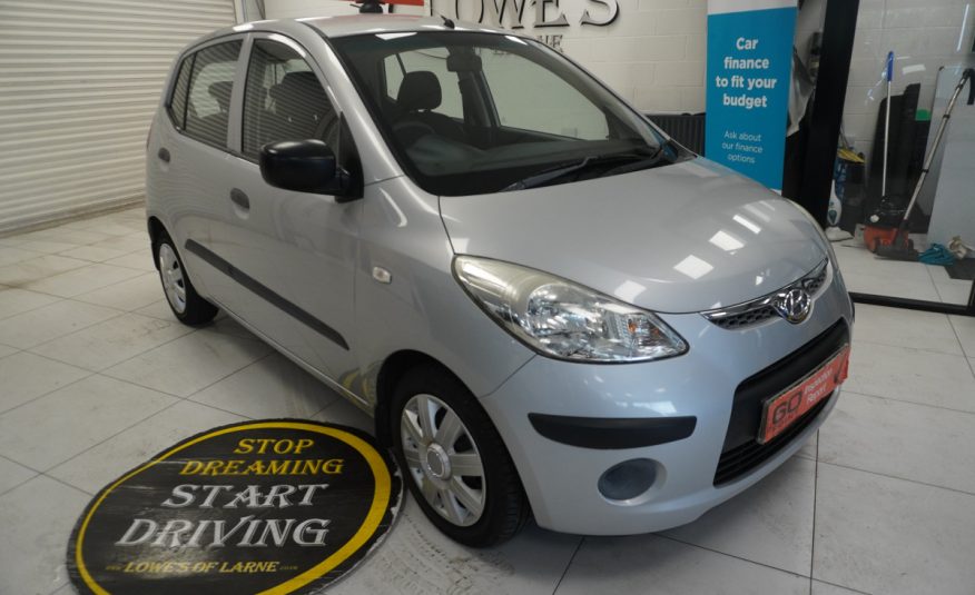 2010 (MAR) HYUNDAI i10 1.2 CLASSIC 5 DOOR with ONLY 49K — GREAT FIRST CAR LOW INSURANCE — ONLY £35 TAX