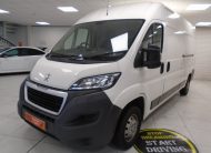 2018 (MAY) PEUGEOT BOXER 335 PRO 2.0 BlueHDi L3H2 SAT NAV — ONLY 77,000 MILES — NO VAT