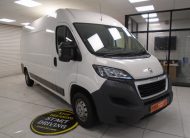 2018 (MAY) PEUGEOT BOXER 335 PRO 2.0 BlueHDi L3H2 SAT NAV — ONLY 77,000 MILES — NO VAT