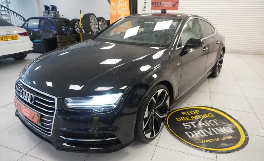 2014 (OCT) AUDI A7 3.0 TDi S LINE QUATTRO 272BHP AUTO — STUNNING A7