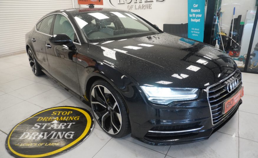 2014 (OCT) AUDI A7 3.0 TDi S LINE QUATTRO 272BHP AUTO — STUNNING A7