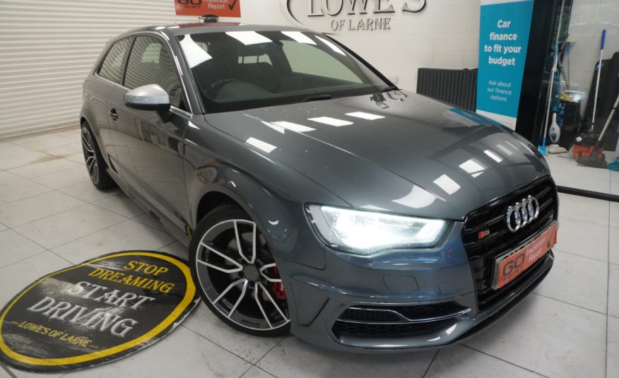 2015 AUDI S3 2.0 TFSi LINE QUATTRO 300BHP — STUNNING S3 — ONLY 77K