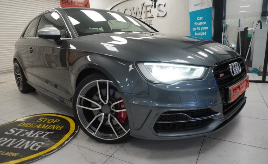 2015 AUDI S3 2.0 TFSi LINE QUATTRO 300BHP — STUNNING S3 — ONLY 77K