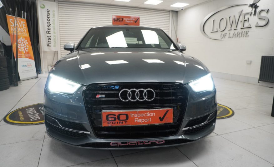 2015 AUDI S3 2.0 TFSi LINE QUATTRO 300BHP — STUNNING S3 — ONLY 77K