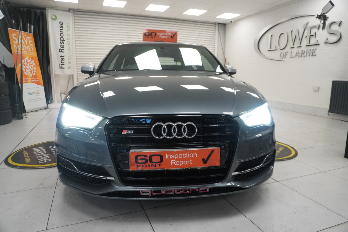 2015 AUDI S3 2.0 TFSi LINE QUATTRO 300BHP — STUNNING S3 — ONLY 77K