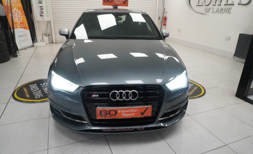 2015 AUDI S3 2.0 TFSi LINE QUATTRO 300BHP — STUNNING S3 — ONLY 77K
