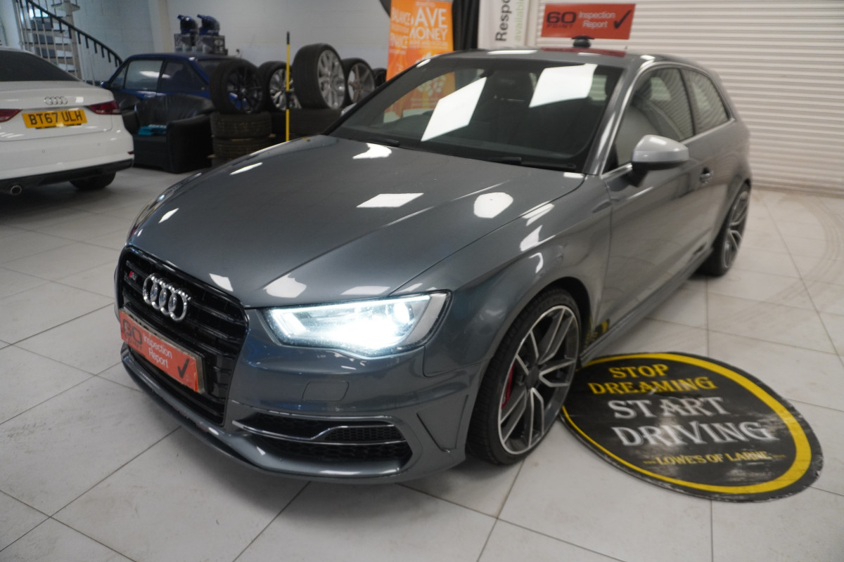 2015 AUDI S3 2.0 TFSi LINE QUATTRO 300BHP — STUNNING S3 — ONLY 77K