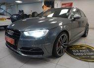 2015 AUDI S3 2.0 TFSi LINE QUATTRO 300BHP — STUNNING S3 — ONLY 77K