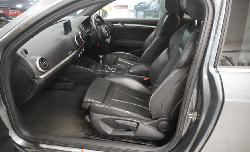 2015 AUDI S3 2.0 TFSi LINE QUATTRO 300BHP — STUNNING S3 — ONLY 77K