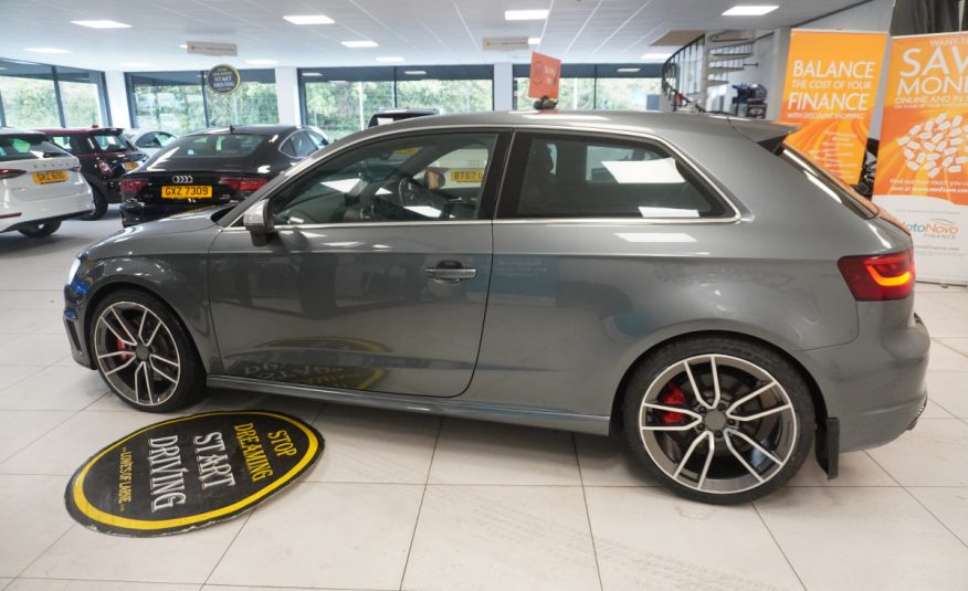 2015 AUDI S3 2.0 TFSi LINE QUATTRO 300BHP — STUNNING S3 — ONLY 77K