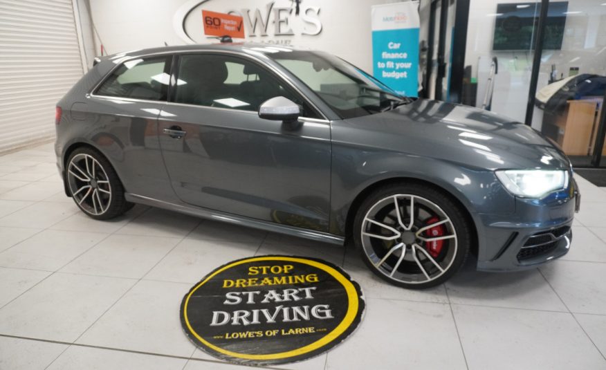 2015 AUDI S3 2.0 TFSi LINE QUATTRO 300BHP — STUNNING S3 — ONLY 77K