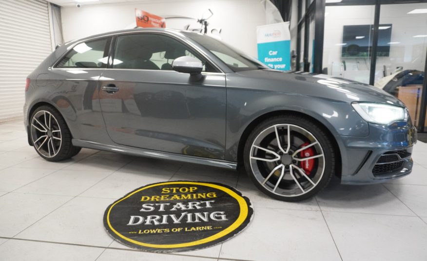 2015 AUDI S3 2.0 TFSi LINE QUATTRO 300BHP — STUNNING S3 — ONLY 77K